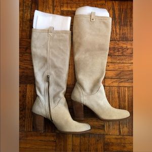 UGG Beige Suede High Boots - Brand New - Size 11